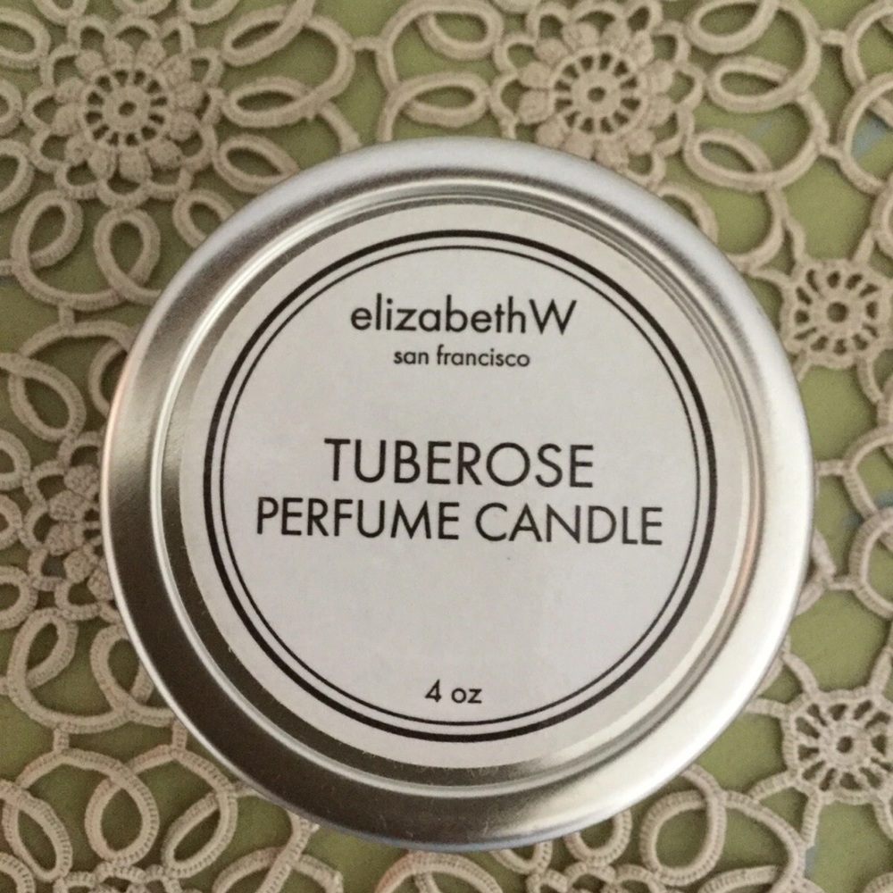 Elizabeth W Tuberose Travel Candle